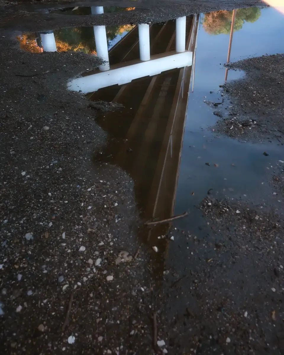 reflection puddle